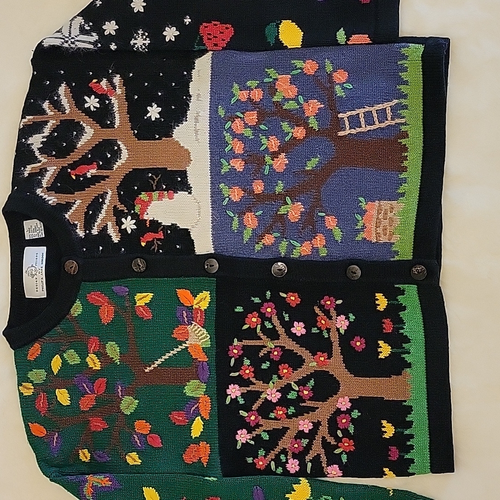 Vintage Design Options by Philip & Jane Gordon 4 seasons sweater
